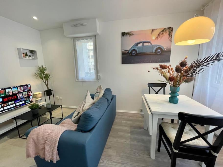 Appartement Cosy Metz Sablons Bagian luar foto